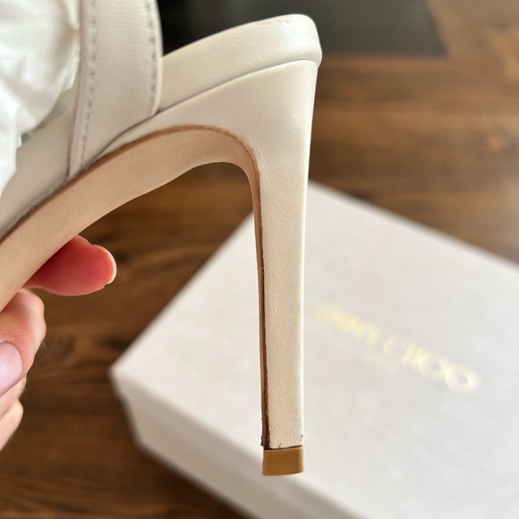 Jimmy Choo Sacora 85 Bridal Collection size 6.5 - Picture 9 of 13